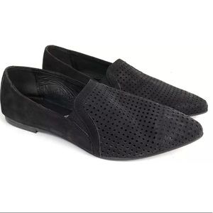 Free People Perforated Flats Suede Rare